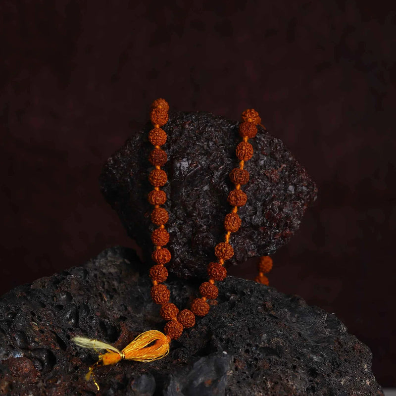 108 Beads Panchmukhi Rudraksha Jaap Mala