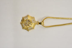 OM Divine Energy Diamond Pendant